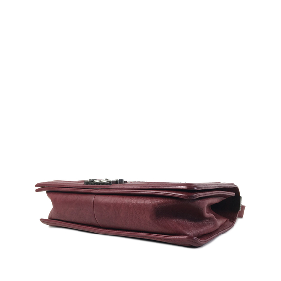 CHANEL Large Studded Boy Crossbody Bag - Picture 6 of 14